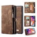 Pikkukuva 1 / 2: CaseMe Samsung Galaxy A70 Zipper Wallet kotelot - Ruskea Brown