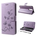 Pikkukuva 1 / 2: Huawei Mate 10 Lite trendikäs nahkakotelo - Violetti Purple