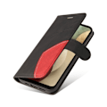 Miniatyrbillede 2 af 2: Tekstureret Læder Etui med Strop Til Samsung Galaxy A12 5G - Sort Black