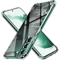 Miniatyrbild 1 av 2: RZANTS halvgenomskinligt fodral med coolt tryck och hörnskydd för Samsung Galaxy S23 Plus Transparent