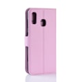 Pikkukuva 2 / 2: Samsung Galaxy A40 litchi nahkakotelo - Pinkki Pink