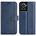 Pikkukuva 1 / 2: OnePlus 10R / OnePlus Ace nahkainen lompakokkotelo - Sininen Blue
