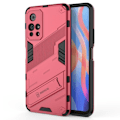 Pikkukuva 1 / 2: Shockproof Hybrid Suojakuori With A Modern Touch For Xiaomi Redmi Note 11T 5G / Note 11s 5g - Rose Pink