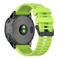 Miniatyrbild 1 av 2: 22mm Garmin Forerunner 945 / Fenix 6 / 5 klockarmband i silikon - Grön Grön