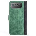 Pikkukuva 2 / 2: Kaksivärinen nahkainen läppäkotelo Asus ROG Phone 6 - Vihreä Green