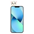Miniatyrbillede 5 af 5: Mønstertryk Drop Resistant Phone Case iPhone 14, 3D Figure Design Flexible Back Cover - Kat White
