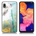 Pikkukuva 1 / 2: Fantasy Marble Samsung Galaxy A10e kuoret - Lentävä kyyhkynen Multicolor