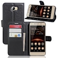 Miniatyrbillede 2 af 2: Huawei Y5 II etui i Lychee skind - Sort Black