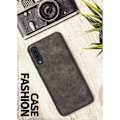 Miniatyrbillede 2 af 2: Samsung Galaxy A50 jeans tekstur etui - Sort Black