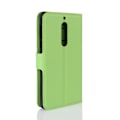 Miniatyrbillede 2 af 2: Nokia 5 Beskyttende læder etui - Grøn Green