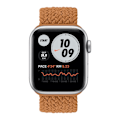 Miniatyrbild 4 av 6: Apple Watch Series 8 (41mm) elastiskt vävt klockarmband - Orange / Storlek: Xl Orange