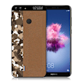 Miniatyrbillede 1 af 2: NXE Huawei P Smart kamouflage mønstret etui - Brun Kamouflage / Brun Brown