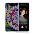 Miniatyrbild 1 av 2: Huawei P20 Pro mobilskal silikon självlysande tryckmönster - Mandala blomma multifärg