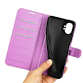 Miniatyrbillede 4 af 6: Klassisk Nothing Phone (1) Flip Etui - Lilla Purple