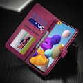 Miniatyrbillede 2 af 2: LC.Imeeke Samsung Galaxy A21s Flip Etui - Rød Red
