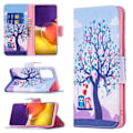 Miniatyrbillede 2 af 2: Wonderland Samsung Galaxy A82 5G Flip etui - Træ og ugler Multicolor