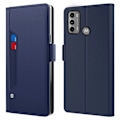 Pikkukuva 1 / 2: Phone Suojakotelo With Make-up Mirror And Slick Design For Motorola Moto G60 - Sininen Blue