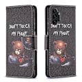 Miniatyrbillede 1 af 2: Wonderland Samsung Galaxy A13 4G Flip Etui - Bjørn Black
