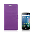 Miniatyrbillede 1 af 2: Acer Liquid Z630 læder-etui m. kortholder - Lilla Purple