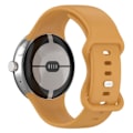 Miniatyrbild 1 av 2: Google Pixel Watch klockarmband i silikon - Gul Gul