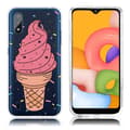 Pikkukuva 1 / 2: Deco Samsung Galaxy A01 kuoret - Vaaleanpunainen jäätelö Multicolor