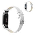 Miniatyrbild 1 av 2: Fitbit Luxe klockarmband i äkta läder - Vit / Storlek: S Vit