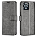 Pikkukuva 1 / 2: Lompakko Nahkakotelo For Honor X8 - Harmaa Silver grey