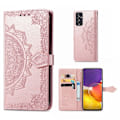 Miniatyrbild 1 av 2: Mandala läder Samsung Galaxy A82 5G fodral - Rosa Rosa