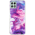 Pikkukuva 1 / 2: Marble Samsung Galaxy A22 5G Suojakotelo - Punainen Multicolor