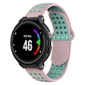 Miniatyrbillede 2 af 2: Garmin Forerunner to farvet silikone urrem - Lyserød / Cyan Multicolor