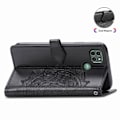 Miniatyrbillede 4 af 6: Mandala Motorola Moto G9 Power Flip Etui - Sort Black