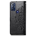 Miniatyrbillede 2 af 6: Mandala Motorola Moto G Play (2023) Flip Etui - Sort Black