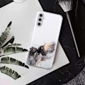 Miniatyrbillede 2 af 2: Marble Samsung Galaxy A54 Etui - Sort Black