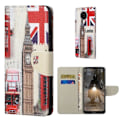 Miniatyrbillede 1 af 2: Wonderland Nokia G20 / G10 Flip etui - London style Multicolor