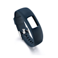 Miniatyrbillede 1 af 2: Garmin Vivofit 4 justerbar silikone urrem - Mørkeblå Blue