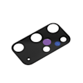 Pikkukuva 2 / 2: Samsung Galaxy S20 Plus OEM takakameran linssin suojus Black