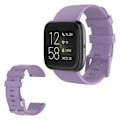 Miniatyrbild 1 av 2: Fitbit Versa 2 / Versa Lite silikon klockarmband - lila / Size: S Lila