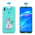 Miniatyrbillede 1 af 2: Huawei Y7 2019 3D dyre etui - Enhjørning Multicolor