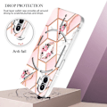 Miniatyrbillede 6 af 6: Marble Nothing Phone (1) Etui - Lyserøde Blomster Pink