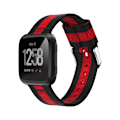 Pikkukuva 1 / 2: Vaihtoranneke Fitbit Versa-kellolle - Musta, punainen Multicolor
