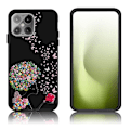 Pikkukuva 1 / 2: Butterfly iPhone 12 Pro Max nahkakotelo - Kukallinen Tyttö Ja Perhonen Multicolor