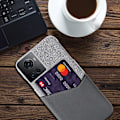 Miniatyrbild 2 av 2: Bofink OnePlus Ace skal med korthållare - Silver/Grå Silvergrå