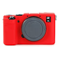Miniatyrbillede 1 af 2: Sony A7C silikoneovertræk - Rød Red
