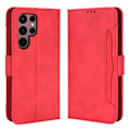 Pikkukuva 1 / 2: Bofink Vintage Samsung Galaxy S22 Ultra Nahkakotelo - Punainen Red