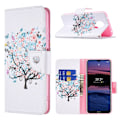 Miniatyrbillede 1 af 2: Wonderland Nokia G20 Flip etui - Blomstret træ Multicolor