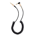 Pikkukuva 1 / 2: 1.7m audio extender 3.5mm AUX uros tehdä kaapeli - Musta Black