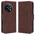 Miniatyrbillede 1 af 6: Bofink Vintage OnePlus 11 Læder Etui - Brun Brown