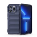 Miniatyrbillede 1 af 2: Blødt, grebsformet cover til iPhone 13 Pro - Mørkeblå Blue