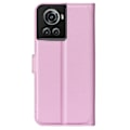 Miniatyrbillede 2 af 2: Klassisk OnePlus 10R / OnePlus Ace flip etui - Pink Pink
