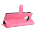 Pikkukuva 2 / 2: Classic OnePlus 7T flip kotelot - Ruusu Pink
